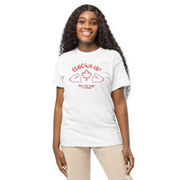 Elbows up Not For Sale Canada Black T Shirt with Red Maple Leaf 
